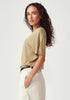 Womens Camille V Tee Aloe 100110VN