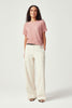 Womens Haze Knit Top Rosewood 100357VN