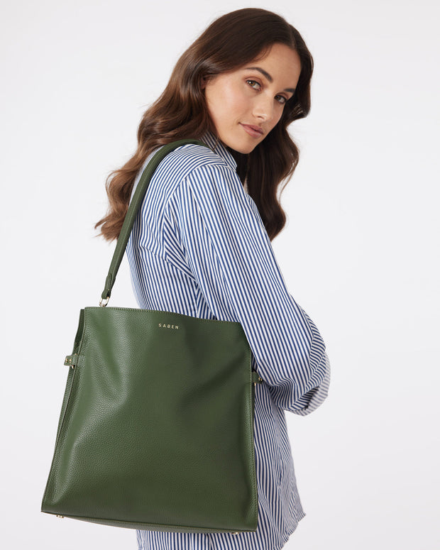 Beatrice Handbag - Evergreen