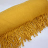 Womens Luxury Cashmere Scarf - Golden Sunflower