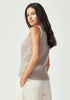 Womens Afra Singlet  NaturalClay 100355