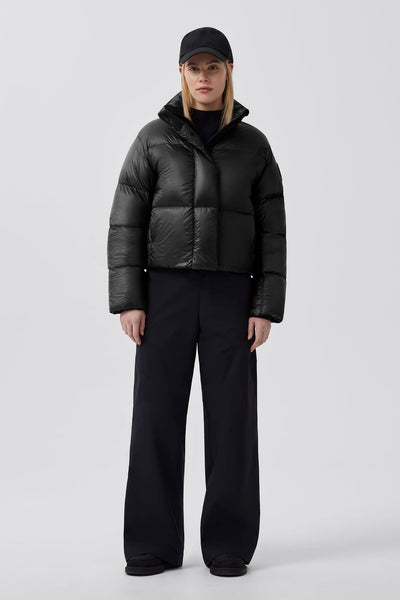 Cypress Cropped Puffer Black Label