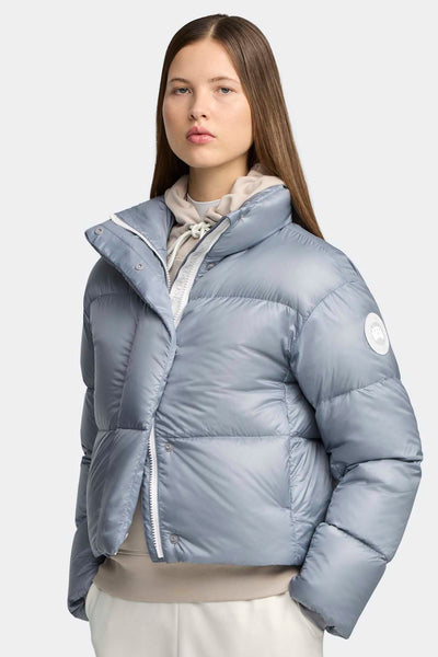 Cypress Cropped Puffer White Label