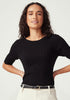 Womens Sylvie Tee Black 100118