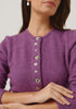 Womens Shell Cardigan Lilac 1736
