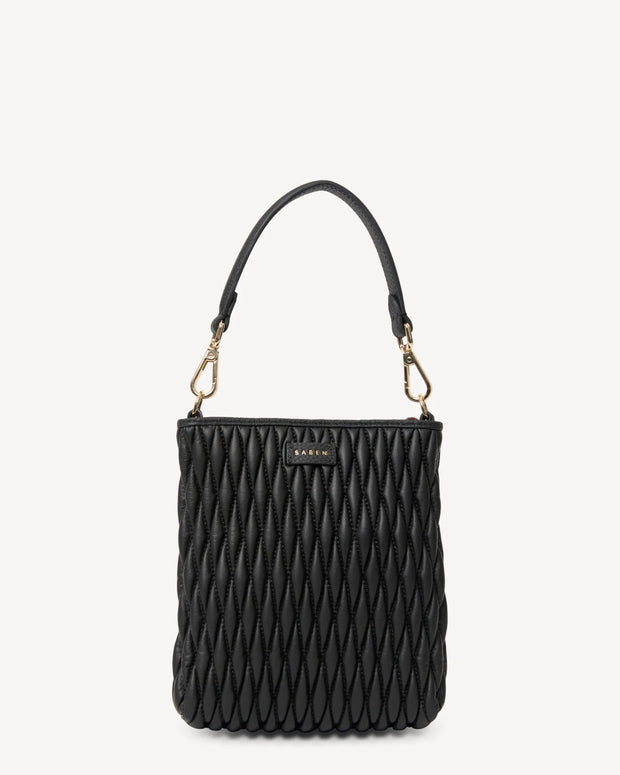 Coco Mini Bag - Black Diamond Quilt