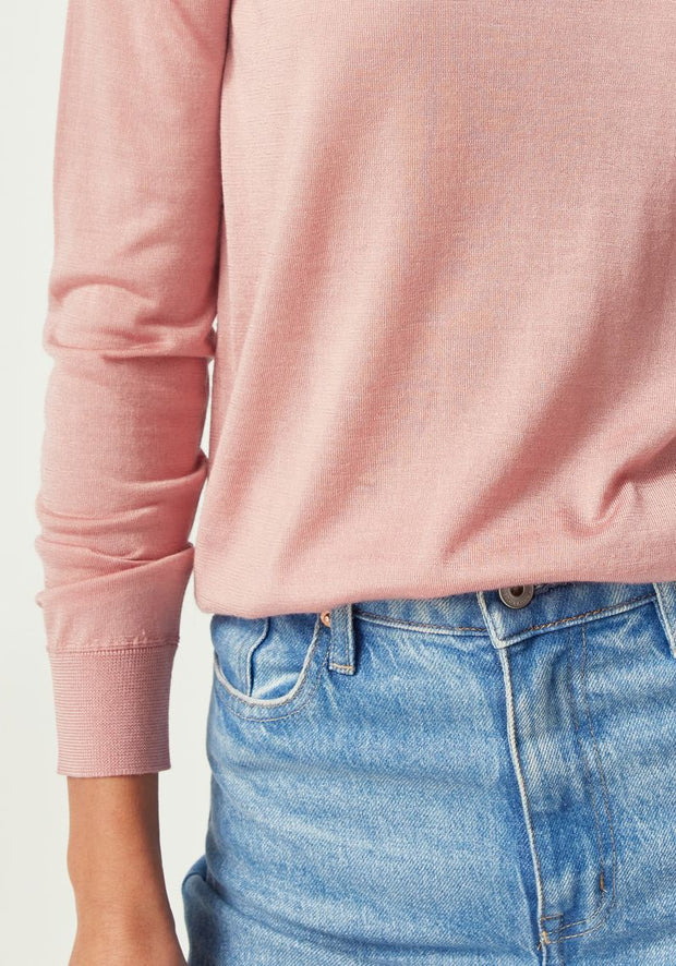 Womens Ada Sweater Rosewood 100035VN
