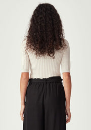 Womens Sylvie Tee Ecru 100118