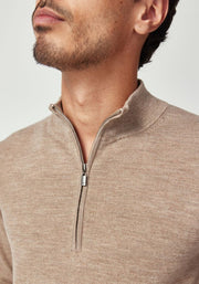 Mens Theo Sweater Cobblestone/Ecru 100271Vn