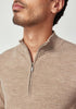 Mens Theo Sweater Cobblestone/Ecru 100271Vn