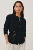 Womens Frond Cardi Jet 100395