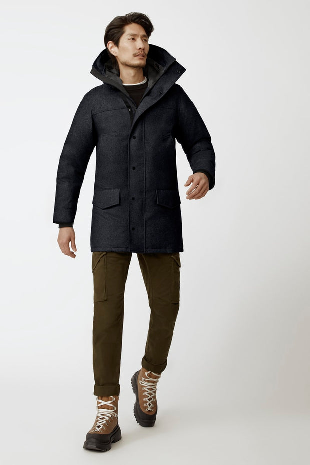 Mens Langford Parka Wool