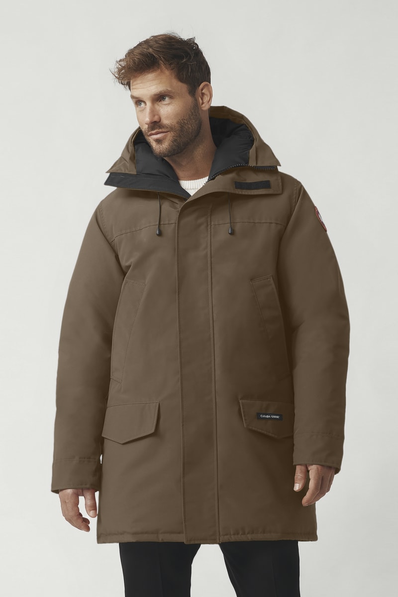 Canada goose langford parka charred wood best sale