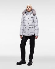 Moose Knuckles - Anguille Jacket - Gray Birch/Frost Fox Fur