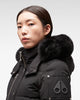 Moose Knuckles - 3Q Jacket LDS- Black/Black Fox Fur