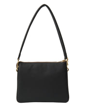 Matilda Shoulder Bag - Black Woven