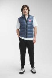 Mens Crofton Down Vest- Ozone