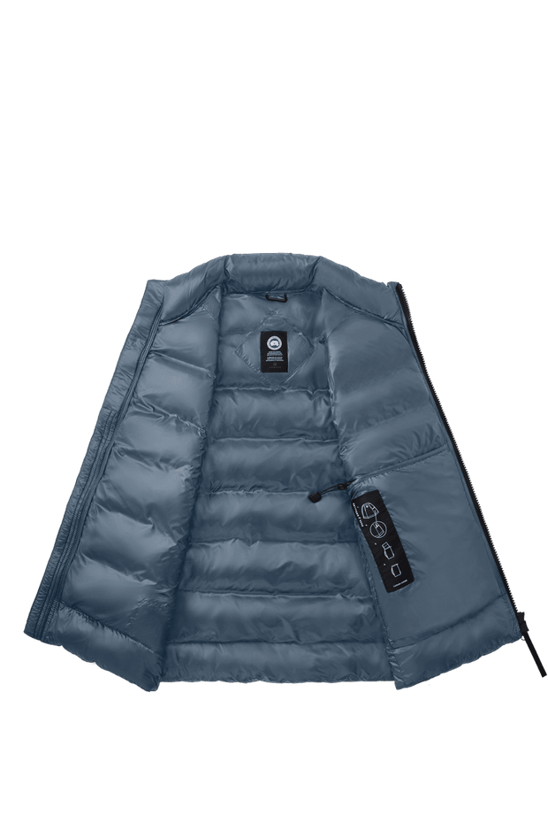 Mens Crofton Down Vest- Ozone