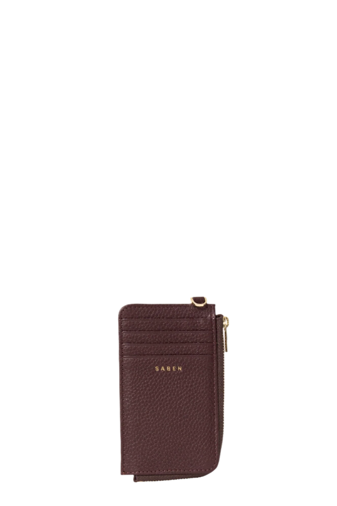 Winona Cardholder- Merlot