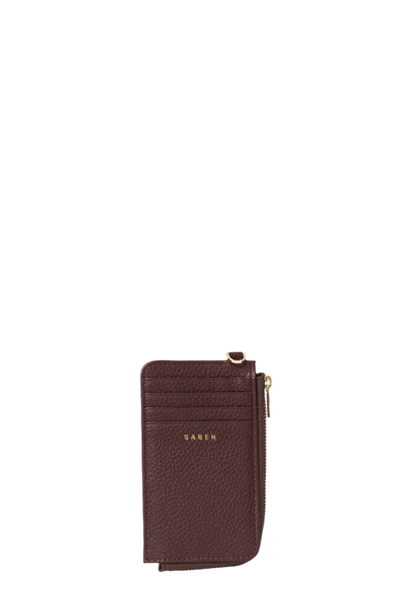 Winona Cardholder- Merlot