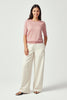 Womens Tenera Knit Tee Rosewood 10001VN