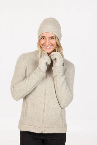 Plain Beanie Natural  NX101