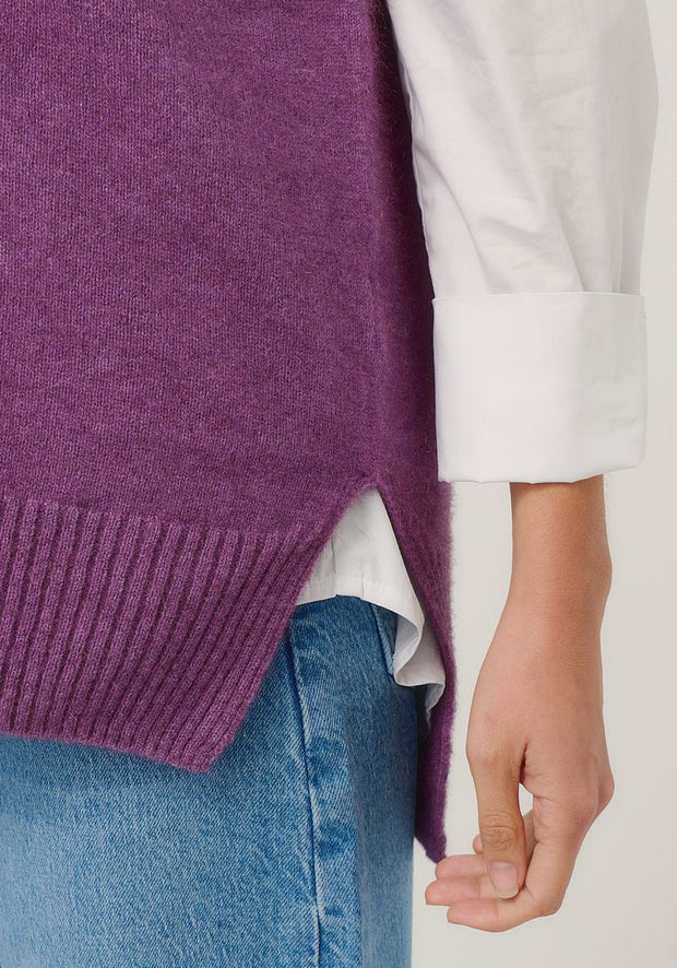 Womens Andi Vest Lilac 100382