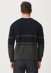 Mens Shae Sweater-Wilderness/Jet-100333