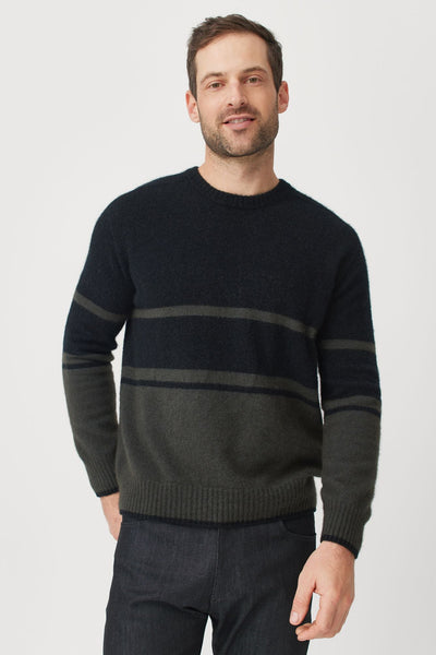 Mens Shae Sweater-Wilderness/Jet-100333