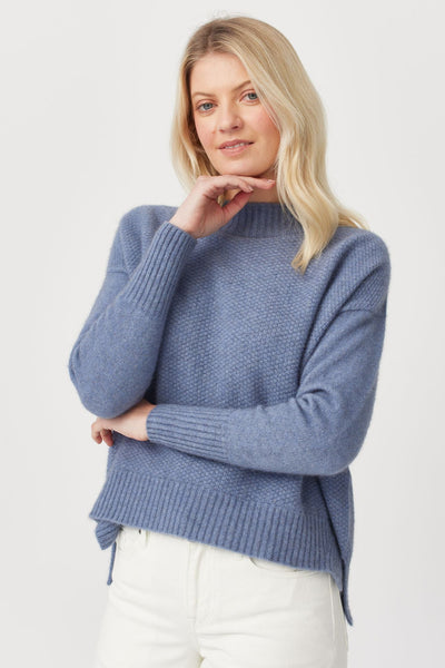 Womens Sofia Sweater-Waterfall-100073