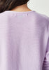Womens Stitch Sweater  Fleur Violet 1859