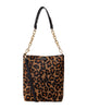 Claudette Crossbody Bag - Haircalf Black/Leopard