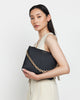 Matilda Crossbody Bag - Black+Chunky Chain