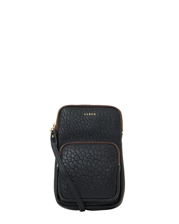 Nikko Phone Sling - Black Bubble