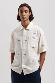 Mens Saul Jaquard Shirt