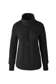 Womens Severn ½ Zip Sweater Black Label