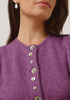 Womens Shell Cardigan Lilac 1736