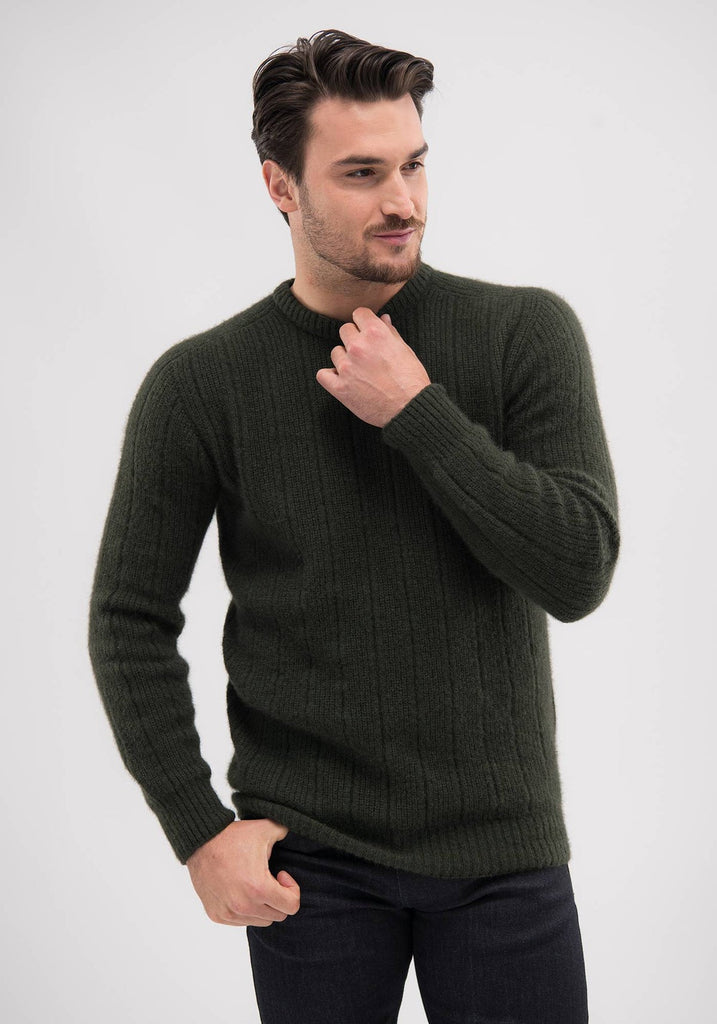 Mens Felix Sweater-Midnight-Thyme-100154