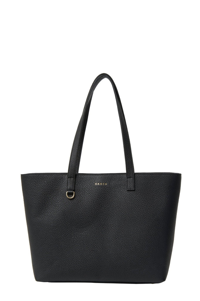 Tilbury Shoulder Bag - Black + Bronze Foil