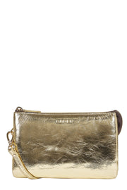 Tilly Crossbody Bag - Light Gold Crinkle