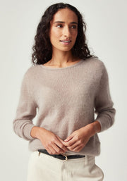 Womens Muse Sweater Natural Clay 100381
