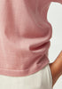 Womens Camille V Tee Rosewood 100110VN