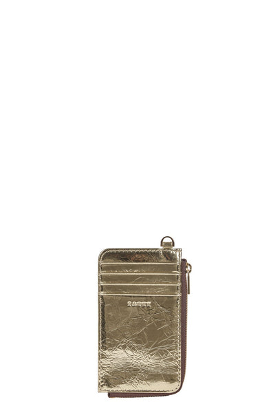 Winona Cardholder - Gold Crinkle