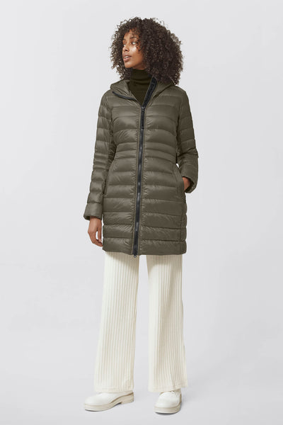 Womens Cypress Down Jacket Black Label - Sage Brush-2235LB