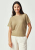 Womens Haze Knit Top Aloe 100357VN