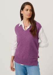 Womens Andi Vest Lilac 100382