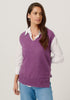 Womens Andi Vest Lilac 100382
