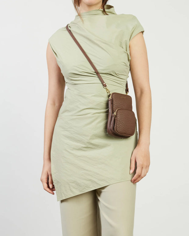 Nikko Pocket Phone Sling Umber Bubble