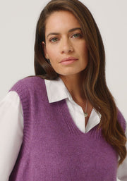 Womens Andi Vest Lilac 100382