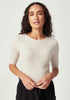 Womens Sylvie Tee Ecru 100118